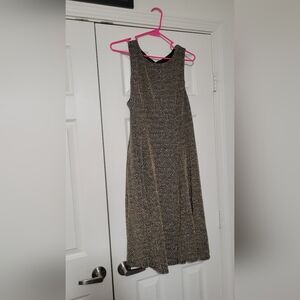 TORRID Black and Gold Shimmer A-Line Dress